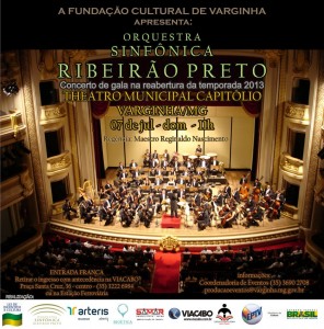 Apresentação Orquestra Ribeirão Preto em Varginha